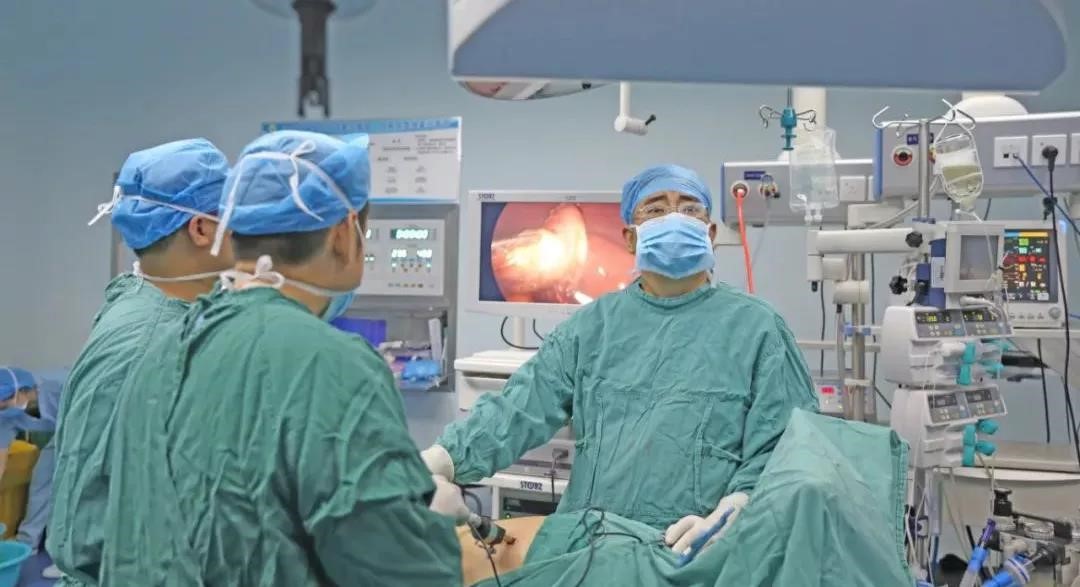 荣昌区人民医院肝胆外科成功实施腹腔镜胰十二指肠切除术